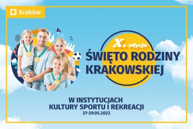 kolorowa grafika informująca o święcie Krakowskiej Rodziny