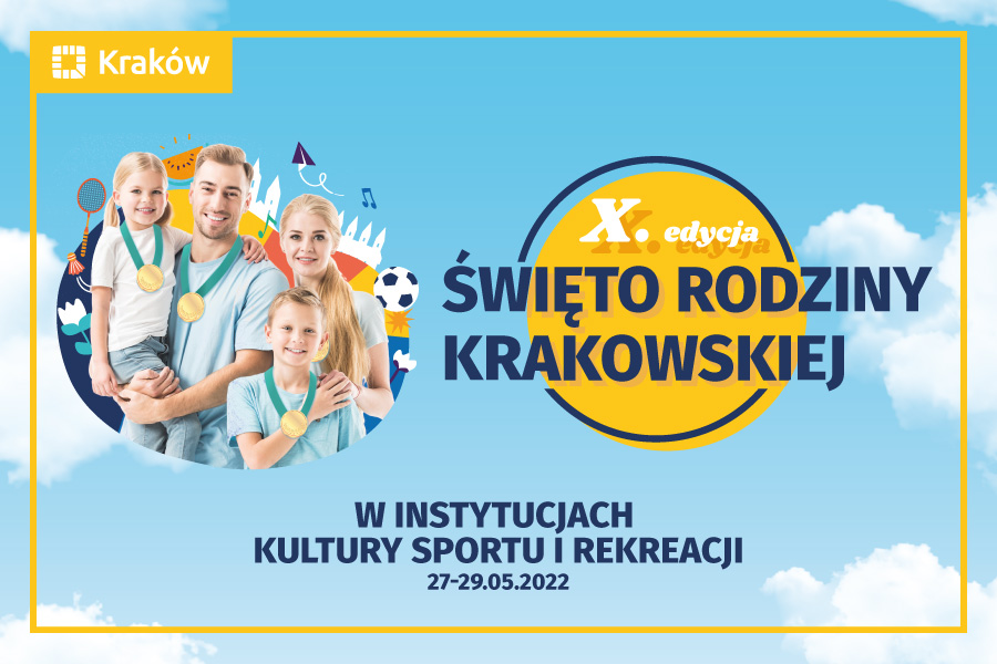 kolorowa grafika informująca o święcie Krakowskiej Rodziny