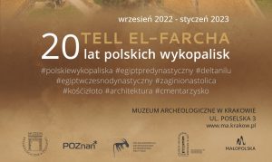 banner- do wystawy Tell-el-farcha