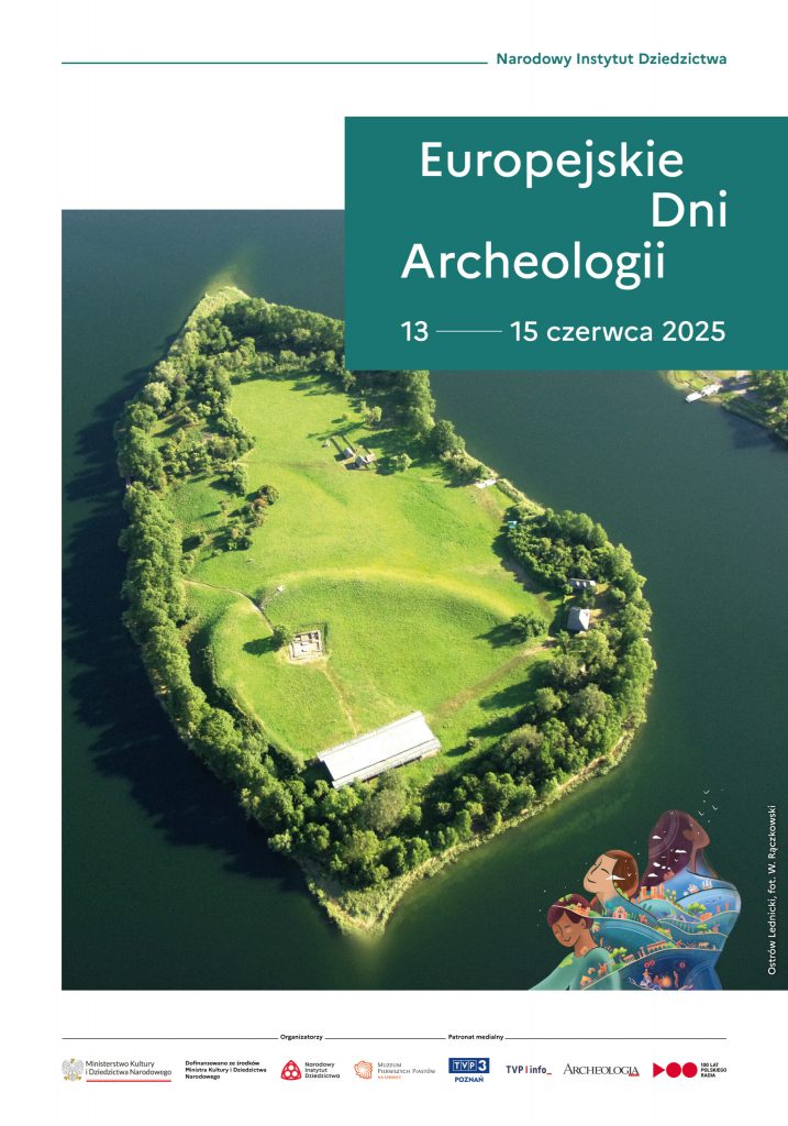 Plakat zapowiadający Europejskie Dni Archeologii