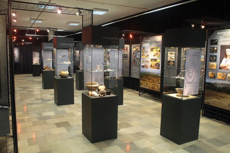 Pierwsza ekspozycja wystawy w 2011 r. w Muzeum Archeologicznym w Krakowie (fot. A. Susuł)
