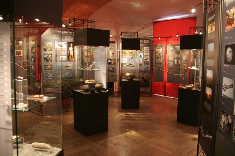Aranżacja wystawy w Muzeum w Bochni w 2014 r. (fot. A. Zastawny)