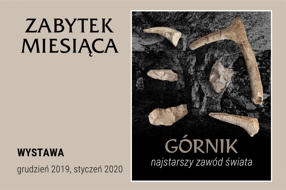 Górnik - najstarszy zawód świata - Muzeum Archeologiczne w Krakowie