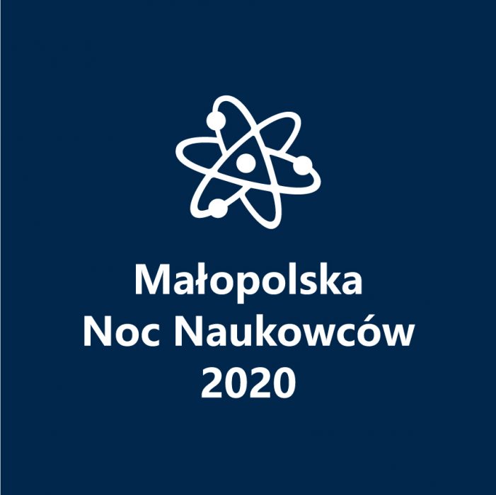 Kolorowy plakat Nocy Naukowców