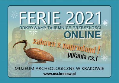 plakat "ferie online" z napisem pytania