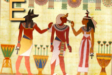 starożytni Egipcjanie - grafika