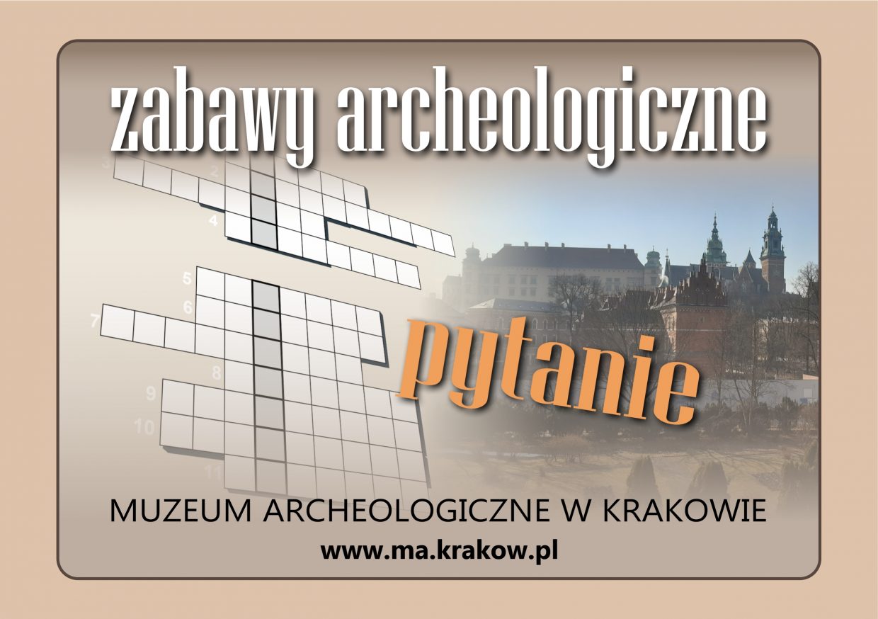 grafika z napisem pytanie na tle szablonu krzyżówki