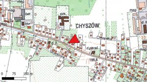mapa - Tarnów-Chyszów