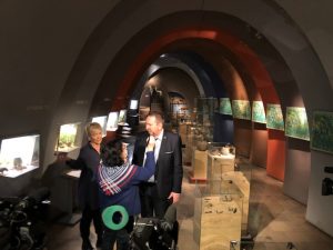 fotorelacja z rejestracji telewizyjnej na wystawach Muzeum