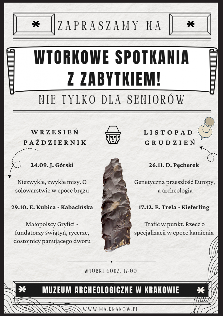 Grafika informująca o warsztatach dla dorosłych