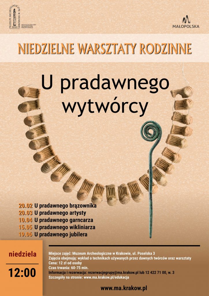 Plakat warsztaty niedzielne