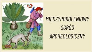 kolorowa grafika projektu Międzypokoleniowy Ogród Archeologiczny