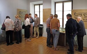 zdjęcie ekspozycji wystawy "Ukraina przed wiekami" w Zamościu
