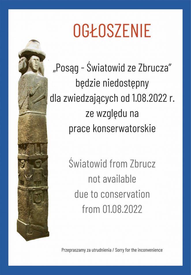 Światowid-grafika z ogłoszeniem