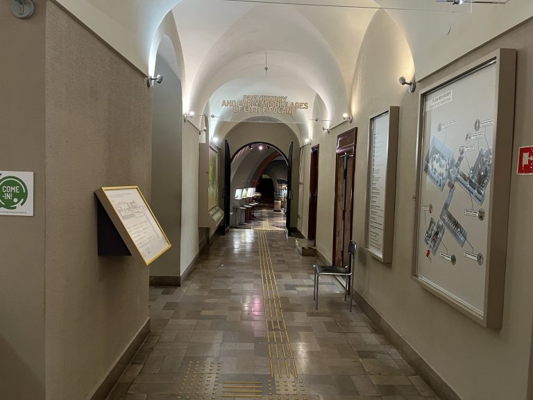 wejście na wystawę „Pradzieje i wczesne średniowiecze Małopolski”