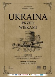 grafika wystawy Ukraina przed wiekami Ostrowie