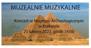 kolorowa grafika zapraszająca na koncert muzyki klasycznej w muzeum