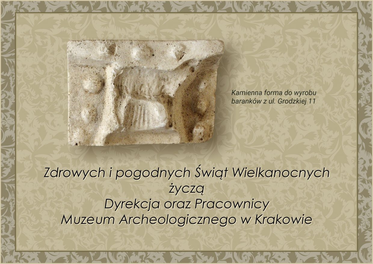 garfika z życzeniami świątecznymi- Wielkanoc