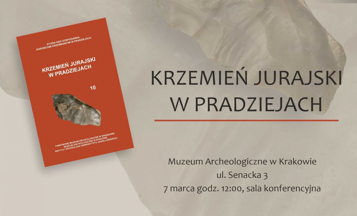 Promocja książki Krzemień jurajski w pradziejach