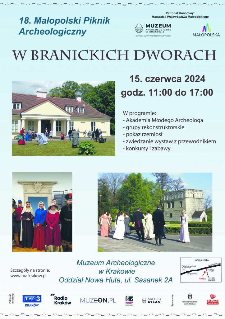 plakat 18. Małopolski Piknik Archeologiczny