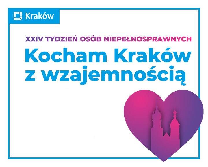 grafika Kocham Kraków z wzajemnością