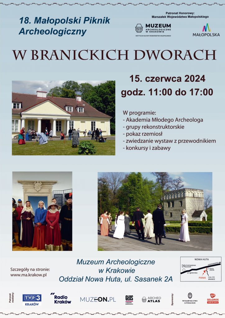 plakat 18. Małopolski Piknik Archeologiczny