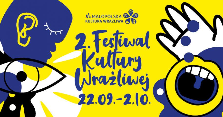 GRAFIKA REKLAMUJĄCA FESTIWAL KULTURY WRAŻLIWEJ