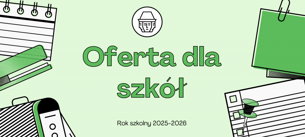 grafika z ofertą zajęć dla szkół