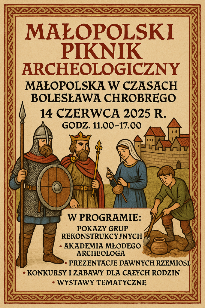 plakat 19. Małopolski Piknik Archeologiczny