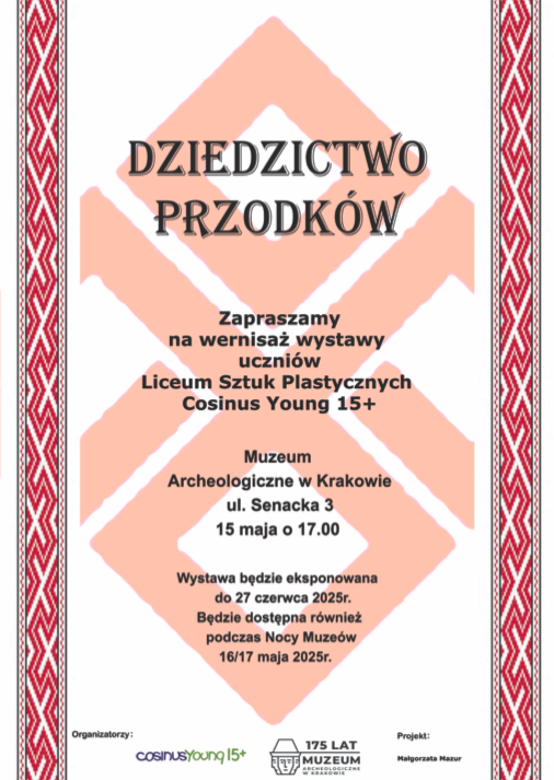 plakat nowej wystawy czasowej
