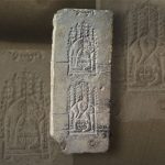 Forma kamienna do odlewu plakietki pielgrzymiej (źródło: Ashmolean Museum, University of Oxford)