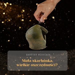 Skarbonka ceramiczna.