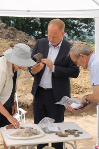 Wykopaliska w Książnicach Wielkich w 2025 r.