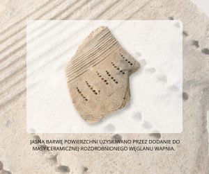 5. Fragment naczynia należącego do grupy podkrakowskiej ceramiki białej odkryty na jednej z wczesnośredniowiecznych osad w Mogile. Ze zbiorów Muzeum Archeologicznego w Krakowie Oddział Nowa Huta (fot. J. Bober).