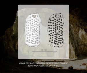 Trójwymiarowy model płytki oraz jej schematyczny przerys. (oprac. D. Stefański)