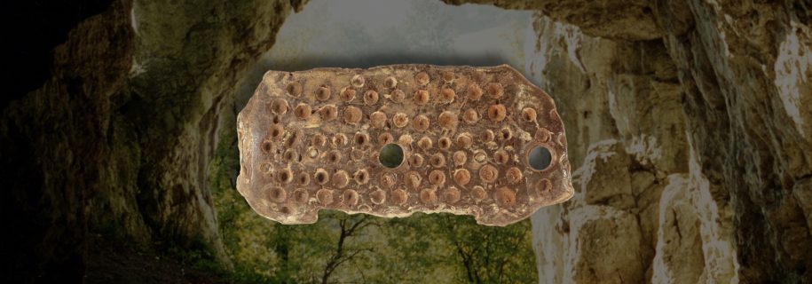 Paleolityczna aplikacja kościana z Jaskini Mamutowej