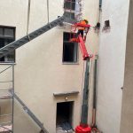 mowe schody na&nbsp;dziedzińcu straceń