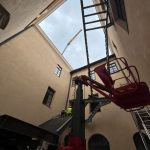 mowe schody na&nbsp;dziedzińcu straceń