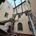 mowe schody na&nbsp;dziedzińcu straceń