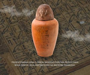 Urny kanopskie z&nbsp;czasów XIX dynastii (1295-1186 p.n.e.)