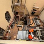 mowe schody na&nbsp;dziedzińcu straceń