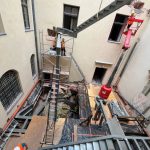 mowe schody na&nbsp;dziedzińcu straceń