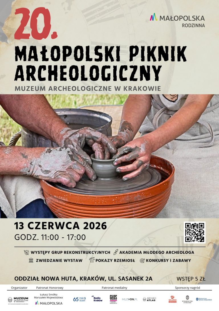 20 Małopolski Piknik Archeologiczny plakat